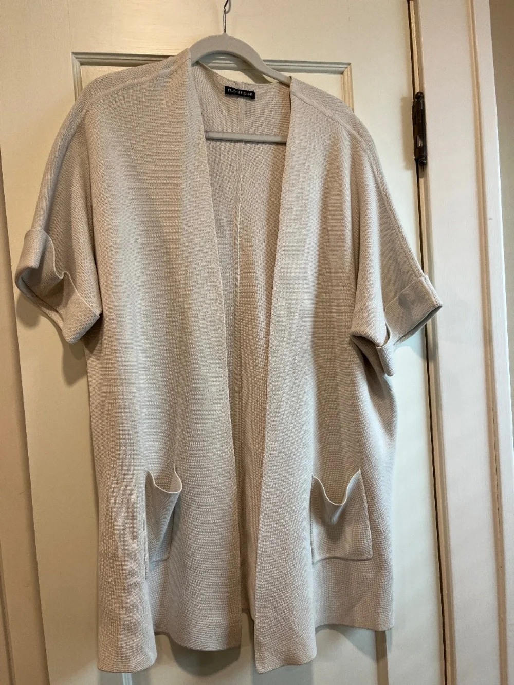 Eileen Fisher Short Sleeved Cardigan Duster - Picture 1 of 5